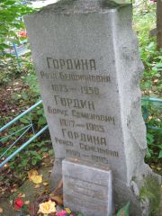 Гордина Роза Бенциановна, Екатеринбург, Северное кладбище