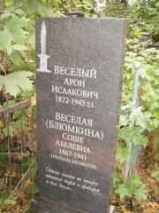 Веселый Арон Исаакович, Казань, Арское (Польское) кладбище