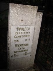 Фридзон Екатерина Самсоновна, Казань, Арское кладбище