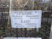 Рабин Израиль Ошерович, Киев, Байковое кладбище