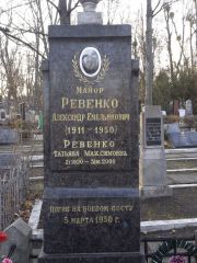 Ревенко Александр Емельянович, Киев, Байковое кладбище
