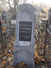 Розенблюм Исаак Натанович, Киев, Байковое кладбище