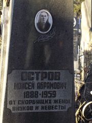 Остров Моисей Абрамович, Киев, Байковое кладбище