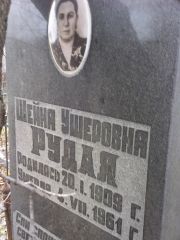 Рудая Шейна Ушеровна, Киев, Байковое кладбище