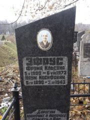 Эфрус Фрума Ильевна, Киев, Байковое кладбище