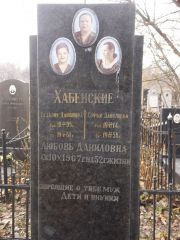 Хабенская Мария Даниловна, Киев, Байковое кладбище