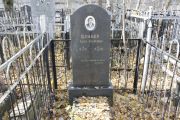 Шпанер Дора Наумовна, Москва, Малаховское кладбище