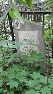 Нисман Юрий Яковлевич, Москва, Малаховское кладбище