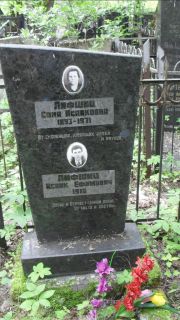 Лифшиц Соня исааковна, Москва, Малаховское кладбище