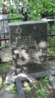 Бард Софья Пинхусовна, Москва, Малаховское кладбище