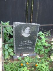 Альфес Анна Марковна, Москва, Салтыковское кладбище