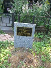 Шпицберг Хаина Зиновьевна, Москва, Салтыковское кладбище