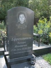 Ефремашвили Тамара Ильинична, Москва, Салтыковское кладбище