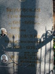 Якубовский Абрам Иосифович, Москва, Востряковское кладбище