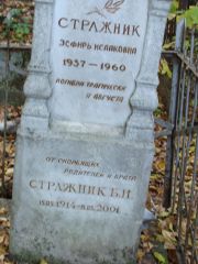 Стражник Эсфирь Исааковна, Москва, Востряковское кладбище