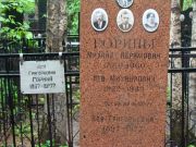 Горин Михаил Абрамович, Москва, Востряковское кладбище
