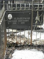 Зельцерман Евгений Моисеевич, Москва, Востряковское кладбище