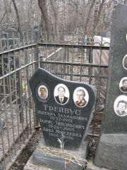 Трейвус Михаил Залманович, Москва, Востряковское кладбище