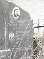 Книжникова Мария Григорьевна, Москва, Востряковское кладбище