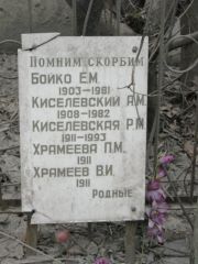 Храмаева П. М., Москва, Востряковское кладбище