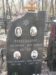 Финкельберг Семен Иосифович, Москва, Востряковское кладбище