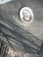Клейн Шмуль Шоелевич, Москва, Востряковское кладбище