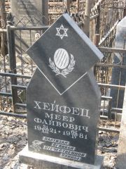 Хейфец Меер Файвович, Москва, Востряковское кладбище