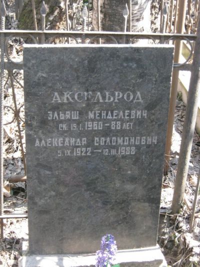 Аксельрод Александр Соломонович