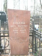 Урьев Борис Ильич, Москва, Востряковское кладбище