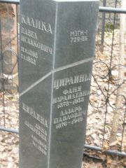 Цирлина Дина Лазаревна, Москва, Востряковское кладбище