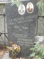 Остромоухов Мендель Моисеевич, Москва, Востряковское кладбище