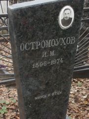 Остромоухов И. М., Москва, Востряковское кладбище