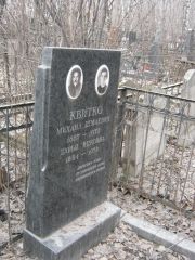 Квитко Михаил Шмаевич, Москва, Востряковское кладбище