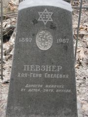 Певзнер Хая-Геня Евелевна, Москва, Востряковское кладбище