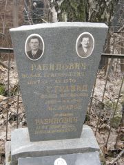 Рабинович Исаак Григорьевич, Москва, Востряковское кладбище