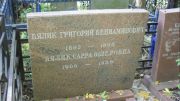 Бялик Григорий Бениаминович, Москва, Востряковское кладбище