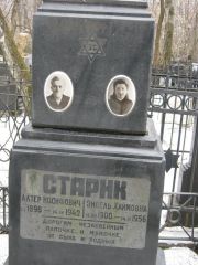 Старик Алтер Иосифович, Москва, Востряковское кладбище