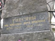 Гнесина Берта Менделевна, Москва, Востряковское кладбище