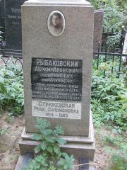 Стрижевская Роза Соломоновна, Москва, Востряковское кладбище