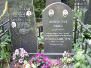 Униговская Софья Петровна, Москва, Востряковское кладбище