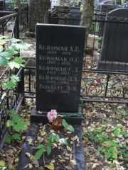 Кейфман Х. Е., Москва, Востряковское кладбище