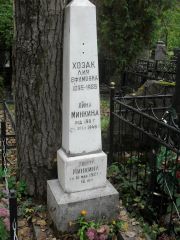 Хозак Лия Ефимовна, Москва, Востряковское кладбище