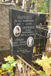 Норкина Зельда Борисовна, Москва, Востряковское кладбище