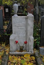 Нудельман Семен Яковлевич, Москва, Востряковское кладбище