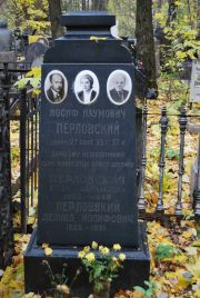 Перловский Иосиф Наумович, Москва, Востряковское кладбище