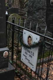 Кисина С. Д., Москва, Востряковское кладбище