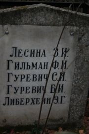 Гильман Ф. И., Москва, Востряковское кладбище