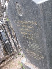 Старобинский Макс Исаакович, Москва, Востряковское кладбище