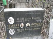 Хесин Даниил Исаакович, Москва, Востряковское кладбище