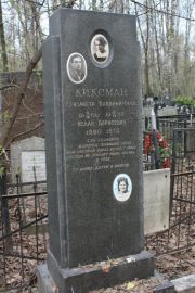 Киксман Исаак Борисович, Москва, Востряковское кладбище